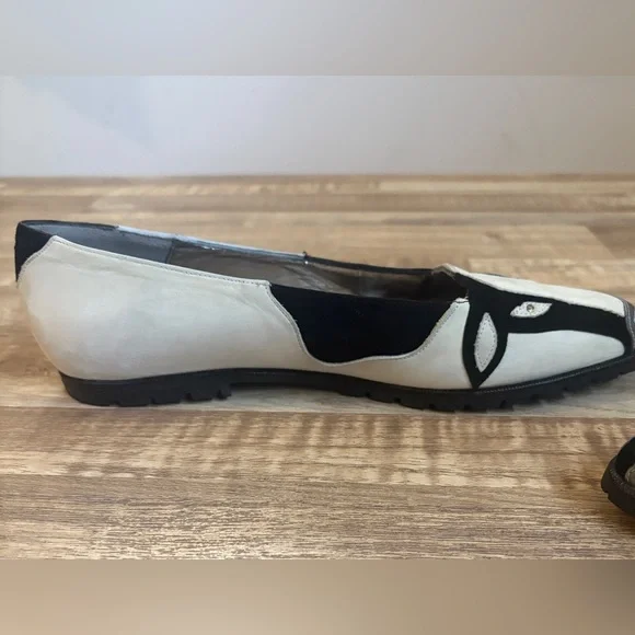 Vintage Donald Pliner Cow Print Loafers 🐄 - Picture 10 of 17